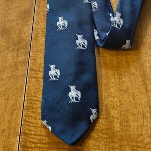 Prince Consort Golden Clasp Tie  Vintage Western Theme